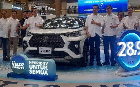 New Toyota Veloz Hybrid Resmi Meluncur di Jawa Barat, Simak Keunggulannya