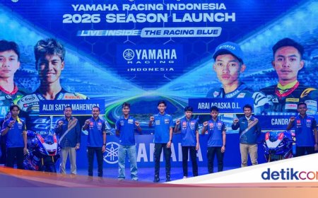 Yamaha Kirim 7 Rider Indonesia untuk Balapan Motor Kelas Dunia 2026