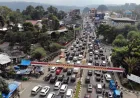 Kepadatan Jalur Puncak Bogor Saat Libur Imlek: Kebijakan One Way dan Ganjil Genap Diterapkan