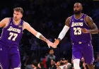 Duet Doncic-LeBron James Bawa Lakers Menang Telak atas Warriors 129-101