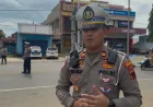 Polres Merauke Tangani Kecelakaan Lalu Lintas di Simpang Martadinata–Ahmad Yani