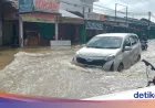 Banjir Besar di Klaten Putus Akses Jalan Raya Klaten-Gunungkidul Akibat Tanggul Jebol