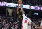 Cleveland Cavaliers Kalahkan Pistons dengan Skor 113-109 Tanpa Donovan Mitchell