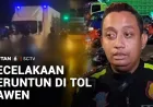 Kecelakaan Beruntun 10 Kendaraan di Exit Tol Bawen: Truk Rem Blong Jadi Pemicu