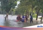 Banjir Melanda 11 Desa di Sragen Akibat Luapan Anak Sungai Bengawan Solo