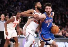 Thunder Menang Tipis 103-100 dalam Duel Sengit Melawan Knicks