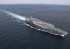 Iran Klaim Drone IRGC Hantam Kapal Induk USS Abraham Lincoln, AS Mundur 1.000 Km