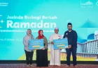 Jasindo Perkuat SDM Lewat Aksi Sosial Berbagi Berkah Ramadan di Istiqlal