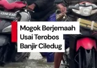 Motor Mogok Berjemaah di Ciledug Gara-Gara Ngeyel Terobos Banjir