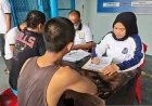 Skrining Kesehatan Warga Binaan Baru Lapas Pekanbaru Cegah Penyakit Menular