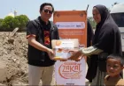 LazisMU dan Paragon Corp Salurkan Bansos Kado Ramadan untuk Korban Banjir Aceh
