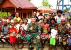 Koops TNI Papua Gelar Bakti Sosial dan Pengobatan Gratis di Kampung Iwaka Mimika