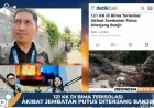 Jembatan Putus Diterjang Banjir, 121 KK di Bima Terisolasi Total