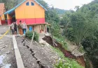 Longsor Tebing 30 Meter di Brebes Hancurkan Bangunan Sekolah dan Jalan