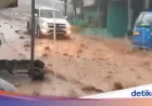 Drainase Tersumbat Proyek di Tamansari Bogor Picu Banjir dan Batu Berserakan
