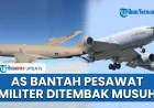Pesawat Militer AS Dikabarkan Jatuh di Irak, CENTCOM Tegaskan Bukan Ditembak