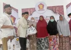 Gerindra Aceh Salurkan Bantuan untuk Korban Banjir Pidie Jaya Sambut Ramadhan
