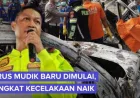 Angka Kecelakaan Mudik 2026 Meningkat, Pemudik Diimbau Waspada dan Istirahat