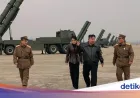 Kim Jong Un Pamerkan Kekuatan Nuklir Korut Lewat Uji Rudal Balistik