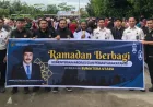 Menteri Imigrasi dan Pemasyarakatan Salurkan Bakti Sosial di Ponpes Mazilah Ramadan 2026