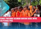Pemkot Pontianak Salurkan Bantuan Sosial untuk 720 Petugas PPSU Jelang Idul Fitri
