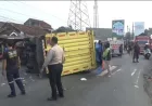 Kecelakaan Jalur Mudik Sumedang: 2 Pemotor Tewas Ditabrak Truk Boks Saat Lampu Merah