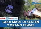 Kecelakaan Maut di Klaten: 2 Tewas Termasuk Pemudik dari Kendari