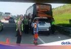 Kecelakaan Xpander Tabrak Bus di Tol Batang, 2 Pemudik Meninggal Dunia