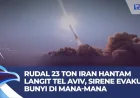 Iran Hujani Israel dengan Rudal Canggih Termasuk Sejjil dalam Operasi True Promise 4