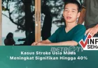 Kasus Stroke di Usia Muda Meningkat 40%, Ini Penyebab dan Cara Pencegahannya