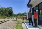 Polisi Intensifkan Patroli Jalur KA di Blitar Saat Lebaran untuk Cegah Kejahatan