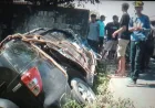 Kecelakaan Mobil Pemudik Jakarta Terguling di Bantul, 1 Tewas 7 Luka