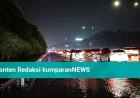Banjir Genangi Tol Jagorawi Km 12, Rekayasa Lalu Lintas Diberlakukan Segera