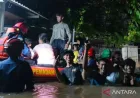 Banjir Melanda 9 RW di Ciracas Akibat Meluapnya Kali Cipinang