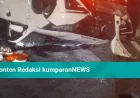 Kecelakaan Tunggal Toyota Rush di Jatinegara: Mobil Terbalik dan Kaca Pecah