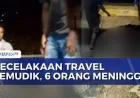 Kecelakaan Travel Pemudik di Majalengka: 6 Tewas, 9 Luka Parah Masih Dirawat