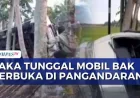 Kecelakaan Mobil Bak Terbuka di Pangandaran: 18 Luka dan 1 Tewas