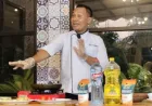 Chef Sarwan Katrok Bagikan Resep Nasi Tempong Sehat dengan Garam Diet Pedas Nikmat