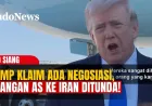 AS Klaim Negosiasi dengan Iran, Serangan Militer Ditunda 5 Hari