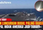 Rudal Terdahsyat Iran Meluncur, Kapal Induk AS Jadi Target Utama