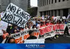 Demo No Kings di AS Berujung Ricuh, Massa Bentrok dengan Aparat di Los Angeles