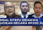 Kejanggalan Dakwaan Korupsi Amsal Sitepu Terungkap, Ini Respons Kejati Sumut