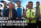 Arus Mudik dan Balik Lebaran 2026 Terkendali, Angka Kecelakaan Justru Turun