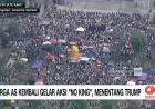 Aksi No King Meluas di AS, Ribuan Warga Tolak Kebijakan Trump