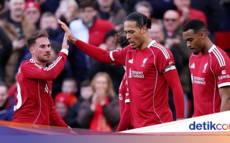 Liverpool Mulai Normal: Arne Slot Puas Kemenangan 5-2 atas West Ham