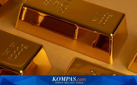 Harga Emas Dunia Melonjak 3% Usai Serangan AS dan Israel ke Iran