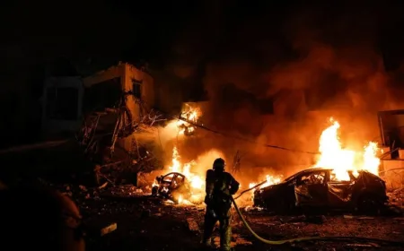 Serangan Rudal Iran ke Pangkalan Militer AS di Timteng Usai Kematian Khamenei