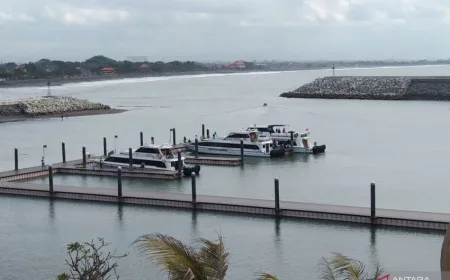 BBMKG Terbitkan Peringatan Dini Potensi Rob di Pesisir Bali 2-9 Maret 2026