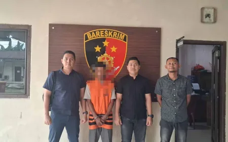 Pelaku Pencurian Warung di Natar Dibekuk Polisi, Kerugian Rp5,7 Juta