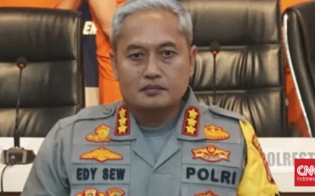 Mantan Kapolresta Sleman Kombes Edy Setyanto Dimutasi ke Divisi Hukum Polri